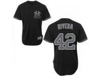 Black Mariano Rivera Men #42 Majestic MLB New York Yankees Fashion Jersey