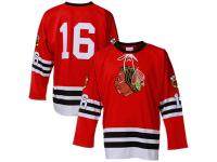 Bobby Hull Chicago Blackhawks Mitchell & Ness Throwback Authentic Vintage Jersey - Red