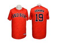 Boston Red Sox #19 Koji Uehara Conventional 3D Version Red Jersey
