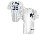 Carlos Beltran New York Yankees Majestic Replica Player Jersey - White