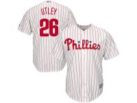 Chase Utley Philadelphia Phillies Majestic Youth Official 2015 Cool Base Player Jersey - White