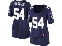 Chicago Bears Brian Urlacher Women's Jersey - Navy Blue Breast Cancer Awareness Nike NFL #54 Game