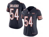 Chicago Bears Brian Urlacher Women's Limited Navy Blue Jersey - #54 Football 100th Season Home