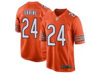 Chicago Bears Buster Skrine Men's Game Orange Jersey - #24 Football Alternate