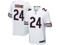 Chicago Bears Buster Skrine Men's Game White Jersey - #24 Football Road
