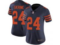 Chicago Bears Buster Skrine Women's Limited Navy Blue Jersey - #24 Football Rush Vapor Untouchable