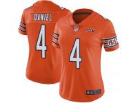 Chicago Bears Chase Daniel Women's Limited Orange Jersey - #4 Football 100th Season Alternate