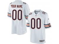 Chicago Bears Customized Men's Road Jersey - White Nike NFL Limited
