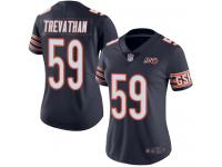 Chicago Bears Danny Trevathan Women's Limited Navy Blue Jersey - #59 Football 100th Season Home