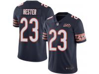 Chicago Bears Devin Hester Men's Limited Navy Blue Jersey - #23 Football 100th Season Home