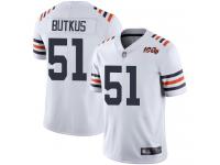 Chicago Bears Dick Butkus Men's Limited White Jersey - #51 Football 100th Season