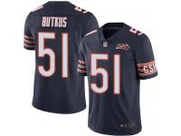 Chicago Bears Dick Butkus Youth Limited Navy Blue Jersey - #51 Football 100th Season Home