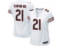 Chicago Bears Ha Ha Clinton-Dix Women's Game White Jersey - #21 Football Road