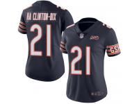 Chicago Bears Ha Ha Clinton-Dix Women's Limited Navy Blue Jersey - #21 Football 100th Season Home