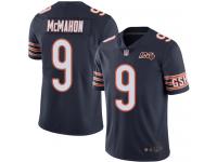 Chicago Bears Jim McMahon Men's Limited Navy Blue Jersey - #9 Football 100th Season Home