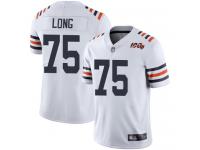 Chicago Bears Kyle Long Youth Limited White Jersey - #75 Football 100th Season