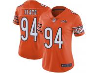 Chicago Bears Leonard Floyd Women's Limited Orange Jersey - #94 Football 100th Season Alternate