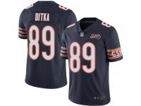 Chicago Bears Mike Ditka Men's Limited Navy Blue Jersey - #89 Football 100th Season Home