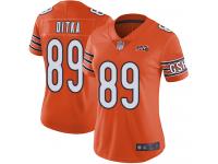 Chicago Bears Mike Ditka Women's Limited Orange Jersey - #89 Football 100th Season Alternate