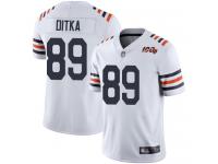Chicago Bears Mike Ditka Women's Limited White Jersey - #89 Football 100th Season