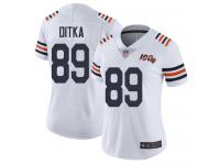 Chicago Bears Mike Ditka Youth Limited White Jersey - #89 Football 100th Season