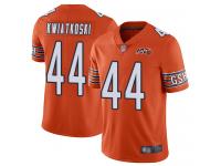 Chicago Bears Nick Kwiatkoski Men's Limited Orange Jersey - #44 Football 100th Season Alternate