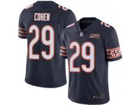 Chicago Bears Tarik Cohen Youth Limited Navy Blue Jersey - #29 Football 100th Season Home
