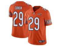 Chicago Bears Tarik Cohen Youth Limited Orange Jersey - #29 Football 100th Season Alternate