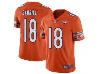 Chicago Bears Taylor Gabriel Men's Limited Orange Jersey - #18 Football 100th Season Alternate