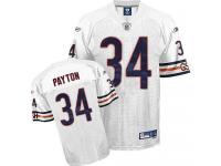 Chicago Bears Walter Payton Youth Road Jersey - Throwback White Reebok NFL #34 Authentic