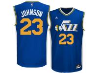 Chris Johnson Utah Jazz adidas Replica Jersey - Navy