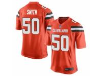 Chris Smith Men's Cleveland Browns Nike Alternate Jersey - Game Orange