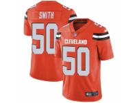Chris Smith Men's Cleveland Browns Nike Alternate Vapor Untouchable Jersey - Limited Orange