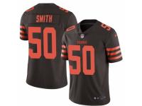 Chris Smith Men's Cleveland Browns Nike Color Rush Jersey - Limited Brown