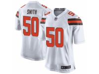 Chris Smith Men's Cleveland Browns Nike Jersey - Game White