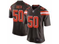 Chris Smith Men's Cleveland Browns Nike Team Color Jersey - Game Brown