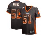Cleveland Browns Barkevious Mingo Women's Jersey - Brown Drift Fashion Nike NFL #51 Game