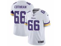 Curtis Cothran Men's Minnesota Vikings Nike Vapor Untouchable Jersey - Limited White