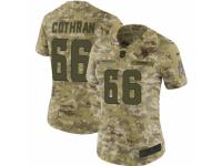 Curtis Cothran Women's Minnesota Vikings Nike 2018 Salute to Service Jersey - Limited Camo