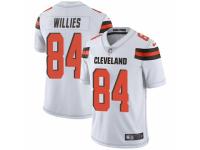 Derrick Willies Men's Cleveland Browns Nike Vapor Untouchable Jersey - Limited White