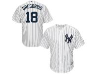 Didi Gregorius New York Yankees Majestic 2015 Cool Base Player Jersey - White