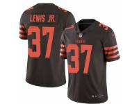 Donnie Lewis Jr. Men's Cleveland Browns Nike Color Rush Jersey - Limited Brown