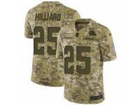Dontrell Hilliard Men's Cleveland Browns Nike 2018 Salute to Service Jersey - Limited Camo