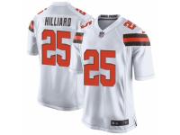 Dontrell Hilliard Men's Cleveland Browns Nike Jersey - Game White