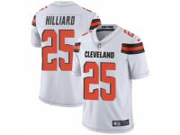 Dontrell Hilliard Men's Cleveland Browns Nike Vapor Untouchable Jersey - Limited White