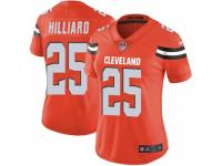 Dontrell Hilliard Women's Cleveland Browns Nike Alternate Vapor Untouchable Jersey - Limited Orange