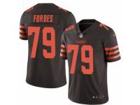 Drew Forbes Men's Cleveland Browns Nike Color Rush Jersey - Limited Brown