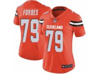 Drew Forbes Women's Cleveland Browns Nike Alternate Vapor Untouchable Jersey - Limited Orange