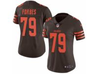 Drew Forbes Women's Cleveland Browns Nike Color Rush Jersey - Limited Brown