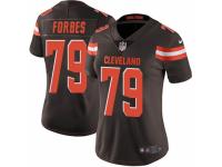 Drew Forbes Women's Cleveland Browns Nike Team Color Vapor Untouchable Jersey - Limited Brown